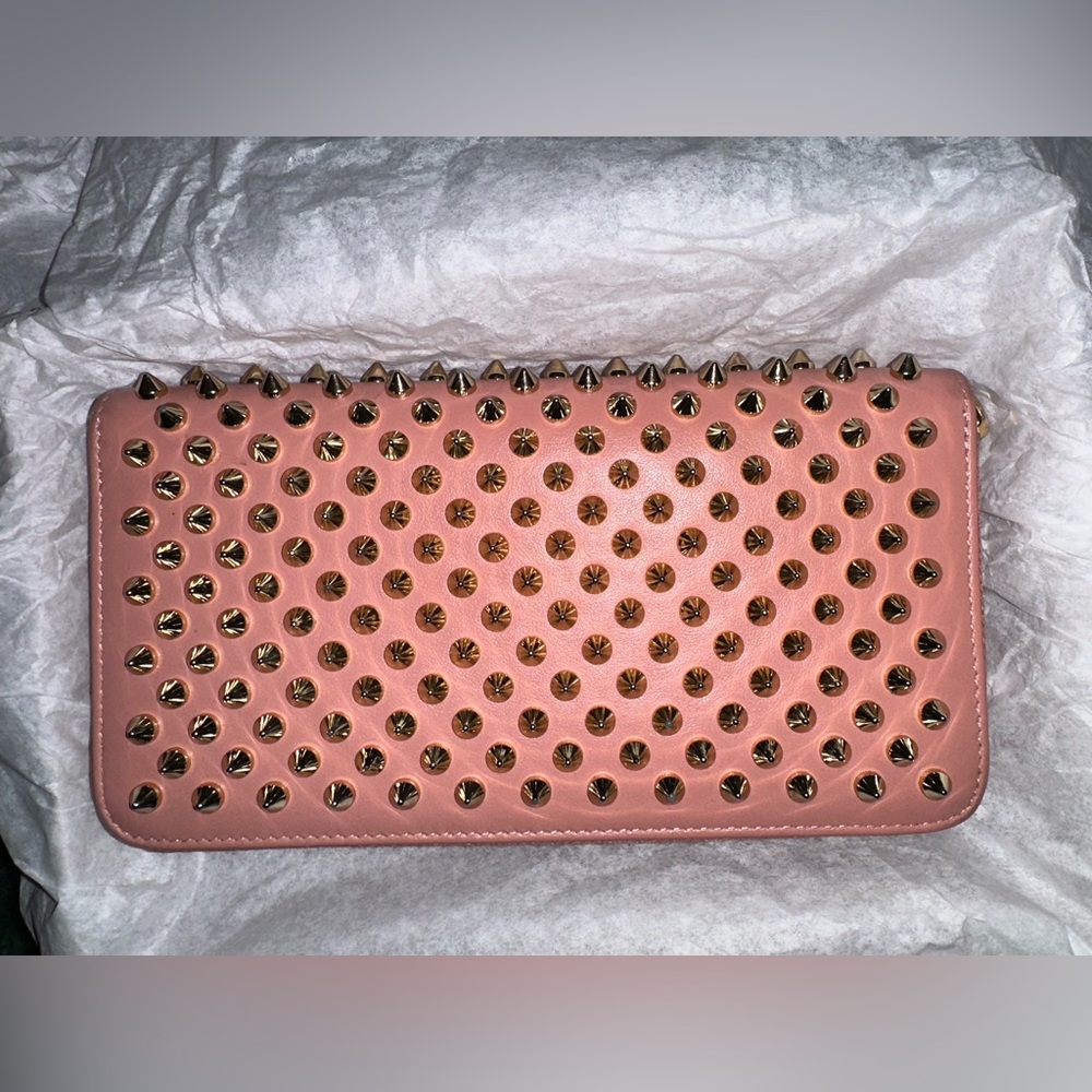 CHRISTIAN LOUBOUTIN - Panettone Spike wallet FULL INCLUSION